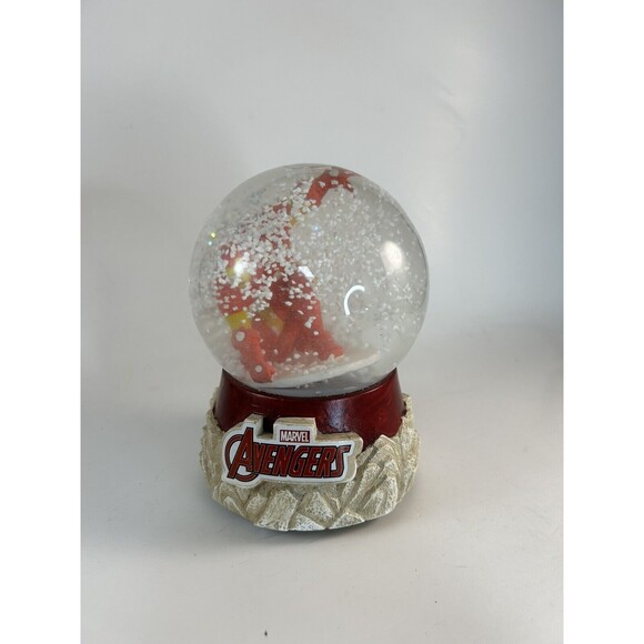 Marvel Avengers Iron Man Musical Snow Globe Tested Working - Picture 6 of 6